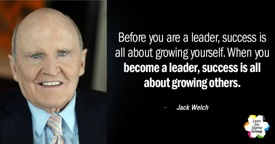 Jack Welch Six Sigma Champion Quote